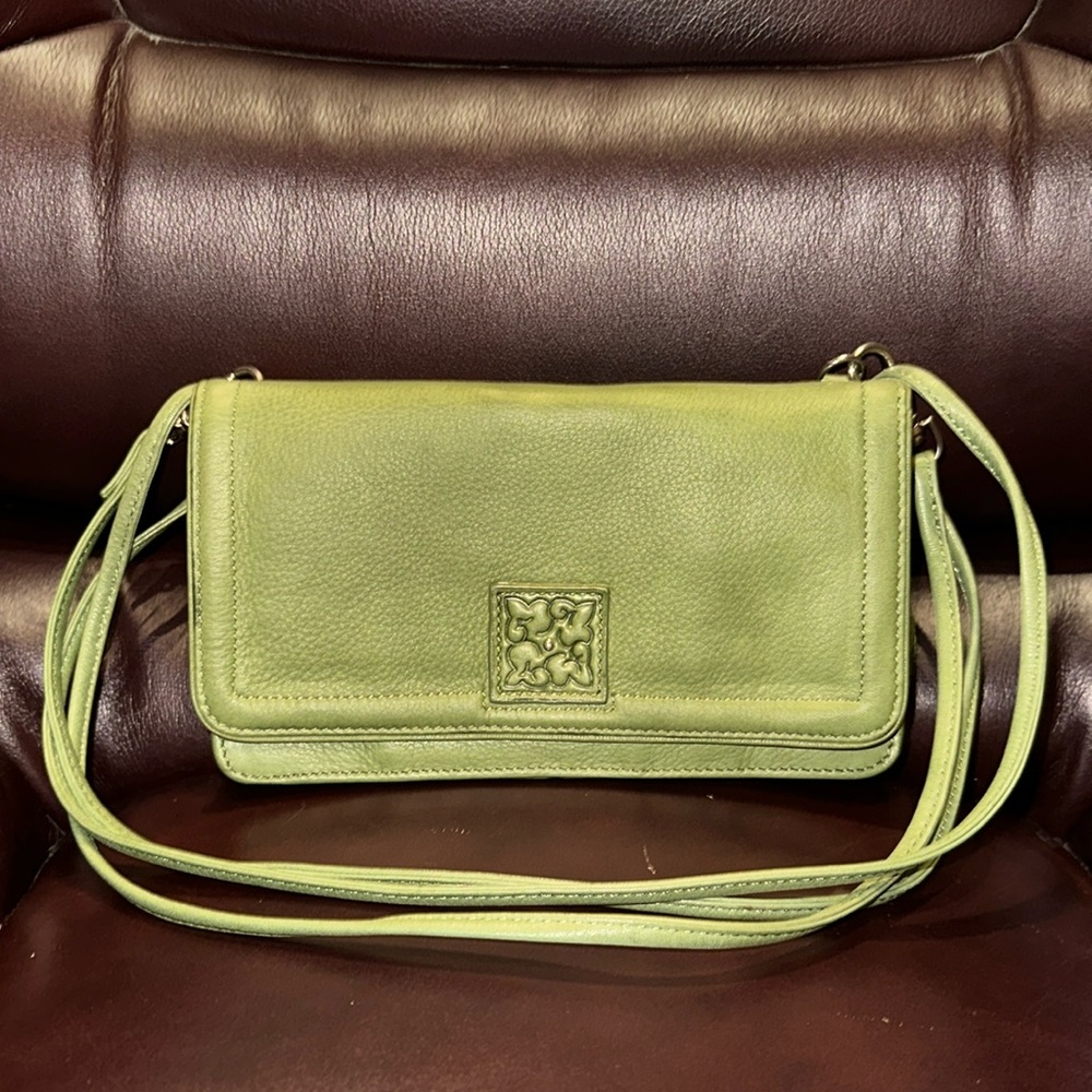 Osgoode Marley Green Leather Bag